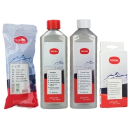 Zestaw do konserwacji ekspresu Nivona: filtr NIRF700 +odkamieniacz NIRK703 +tabletki NIRT701 +płyn NIRK705 - miniatura 1