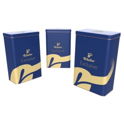 Kawa ziarnista Tchibo Exclusive 2x1 kg + puszka na kawę - miniatura 3