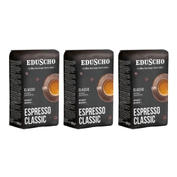 Kawa ziarnista Eduscho Espresso Classic 3x500g - miniatura 1