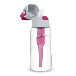 Butelka filtrująca Dafi SOLID 0,5L +6 wkładów filtrujących (flamingowa / różowa) - miniatura 3