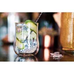 Szklanki termiczne do kawy i herbaty Vialli Design DIAMANTE 300ml (2szt.) 25844 - miniatura 4