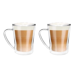 Szklanka termiczna do kawy i herbaty Vialli Design AMO 250ml 20979 (2szt.) - miniatura 1