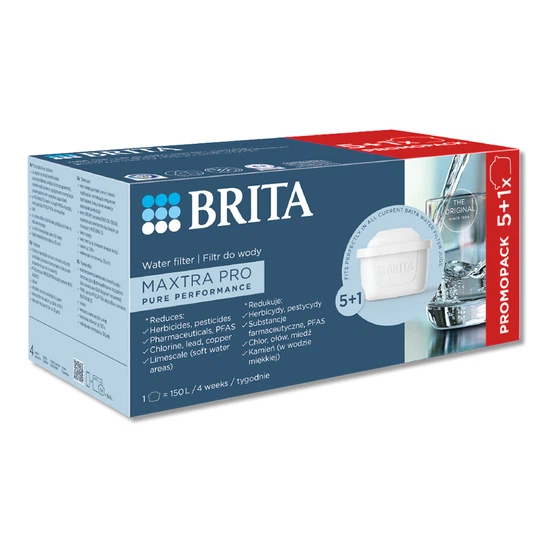 Filtr wody wkład do dzbanka Brita Maxtra PRO Pure Performance 5+1 BOX - miniatura 2