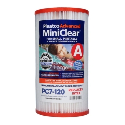 Filtr wody do basenu Pleatco PC7-120 typu Intex A - miniatura 1