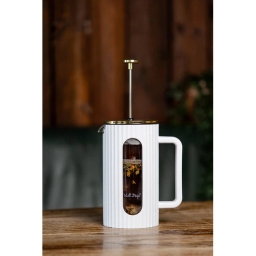 Zaparzacz do herbaty Vialli Design LIVIO 1000 ml 1708 (biało-złoty) - miniatura 4