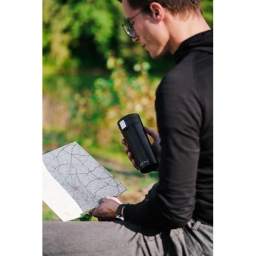 Kubek termiczny do kawy i herbaty Vialli Design FUORI 400ml (grafitowy) 27671 - miniatura 6