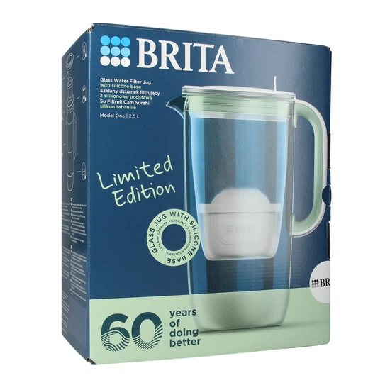 Dzbanek filtrujący Brita Glass +1 filtr Maxtra PRO Pure Performance (miętowy) - miniatura 4