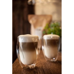 Szklanki termiczne do kawy i herbaty Vialli Design CRISTALLO 300ml (4szt.) 25493 - miniatura 3