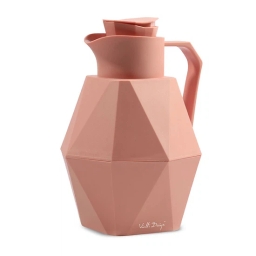 Termos z wkładem szklanym Vialli Design GEO 1L (różowy) 27510 - miniatura 1