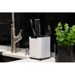 Ociekacz na sztućce suszarka Vialli Design LIVIO DUO (biały) 28289 - miniatura 3