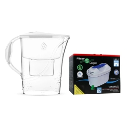 Filtr wkład do dzbanka FilterLogic FL-402 BOX (12szt.) + biały dzbanek Dafi START 3,3L GRATIS - miniatura 2