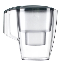 Dzbanek filtrujący Dafi START Unimax 4,0L (stalowy) +6 filtrów FilterLogic FL-402 + bidon na wodę - miniatura 2