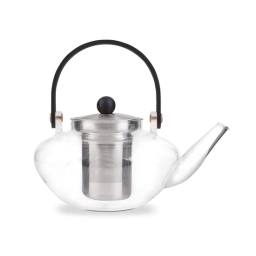 Zaparzacz do herbaty Vialli Design EVA 800ml 1630 (srebrny) - miniatura 4