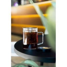 Szklanka do herbaty z zaparzaczem Vialli Design DIVA 350ml 29385 (2szt.) - miniatura 6