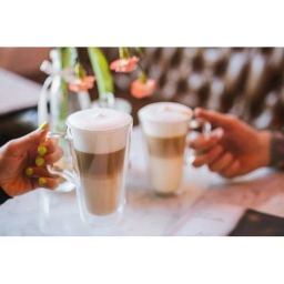 Szklanki termiczne do kawy latte i herbaty Vialli Design DIVA 350ml (2szt.) 26490 - miniatura 9