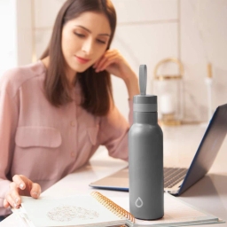 Butelka termiczna na wodę kawę i herbatę Dafi 490ml (latte) - miniatura 4