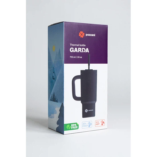 Butelka termiczna na napoje Pozzani Garda 710 ml (matcha) - miniatura 6