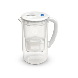 Dzbanek filtrujący szklany Dafi PRISMA LED +1 filtr Unimax (biały) - miniatura 2