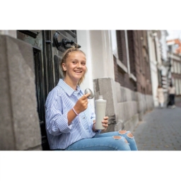 Butelka na wodę Koziol 425ml OASE 7708700 (beżowa) - miniatura 3