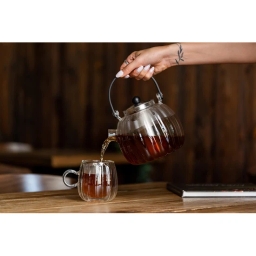 Zaparzacz do herbaty Vialli Design VOLARE 1000ml 1753 (srebrny) - miniatura 6