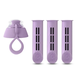 Filtr do butelki DAFI jagodowy (3szt. + nakrętka) - miniatura 1