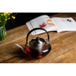 Zaparzacz do herbaty Vialli Design EVA 800ml 1630 (srebrny) - miniatura 7