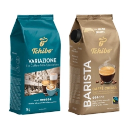 Kawa ziarnista Tchibo Variazione + Barista Crema  (zestaw degustacyjny) 2kg - miniatura 1