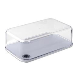 Pojemnik na ser Mepal Modula 106971042500(biały z deską) - miniatura 2