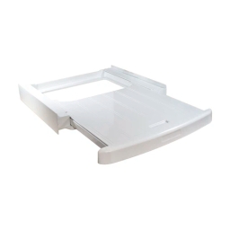 Łącznik pralki z suszarką z półką Whirlpool PREMIUM SKP101 484000008545 60x60cm - miniatura 3