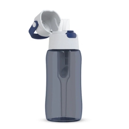 Butelka Dafi SOLID 0,5L z wkładem filtrującym (jeansowa) BARWIONY KORPUS - miniatura 1