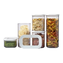 Pojemniki na żywność Mepal Modula 106994030600 (biały) - zestaw 5szt. - miniatura 1