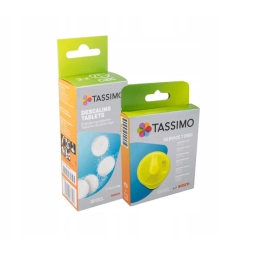 Dysk czyszczący Tassimo Bosch T-disk 576836 + tabletki odkamieniające 311530 TCZ6004 - miniatura 5