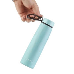 Butelka termiczna Vialli Design FUORI 500ml z uchwytem 12/24h (miętowa) - miniatura 3