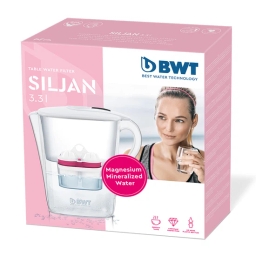 Dzbanek filtrujący BWT Siljan 3,3 l z wkładem Mg2+ (biały) - miniatura 2