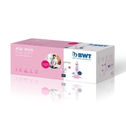 Zestaw do filtracji wody BWT AQA drink Pure - LOFT (bateria kranowa Grohe, chrom, trojdrożna) - miniatura 1