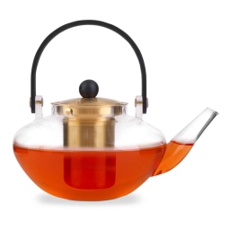 Zaparzacz do herbaty Vialli Design EVA 800ml 1623 (złoty) - miniatura 1