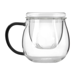 Szklanka do herbaty z zaparzaczem Vialli Design BOLLA 400ml 29736 (2szt.) - miniatura 2