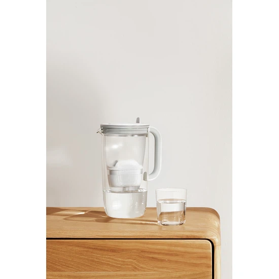 Dzbanek filtrujący Brita Glass +6 filtr Maxtra PRO Pure Performance (szary) - miniatura 10