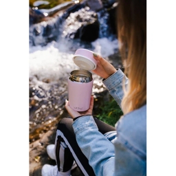 Zestaw termos kubek termiczny Vialli Design FUORI (400ml+500ml+750ml) - różowy - miniatura 3