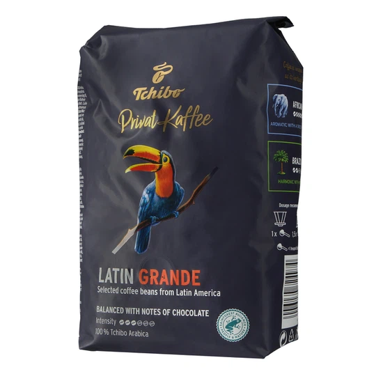 Kawa ziarnista Tchibo Privat Kaffee Guatemala Grande + African Blue 2 x 500 g - miniatura 7