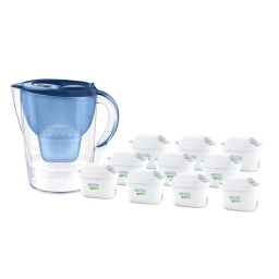 Dzbanek filtrujący Brita Marella XL (niebieski) +10 filtrów Maxtra Plus PRO Pure Performance - miniatura 5
