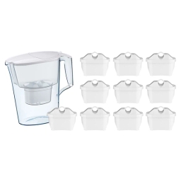 Dzbanek filtrujący Aquaphor Time +10 filtrów Maxfor Plus (biały) - miniatura 1