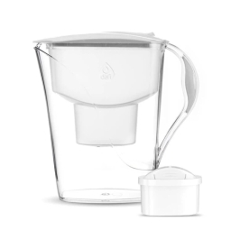 Dzbanek filtrujący Dafi Luna MI +1 filtr Unimax (biały) + bidon - miniatura 2