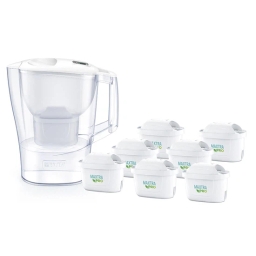 Dzbanek filtrujący Brita Aluna Frosted (biały) +7 filtrów Brita Maxtra PRO Pure Performance - miniatura 9