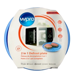 Talerz do rozmrażania w mikrofalówce Whirlpool 484000001166 - miniatura 1