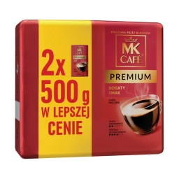 Kawa mielona MK Cafe Premium 2 x 500 g (duopack) - miniatura 2