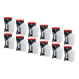 Dzbanek filtrujący szklany Dafi Crystal LED +1 filtr Classic (miętowy) +12x FilterLogic FL-601 - miniatura 2