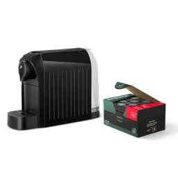 Ekspres ciśnieniowy Tchibo Cafissimo EASY Black + kapsułki Espresso Brasil 96 - miniatura 1