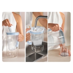 Dzbanek filtrujący Brita Glass +6 filtr Maxtra PRO Pure Performance (niebieski) - miniatura 5