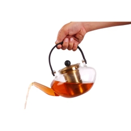 Zaparzacz do herbaty Vialli Design EVA 800ml 1623 (złoty) - miniatura 3